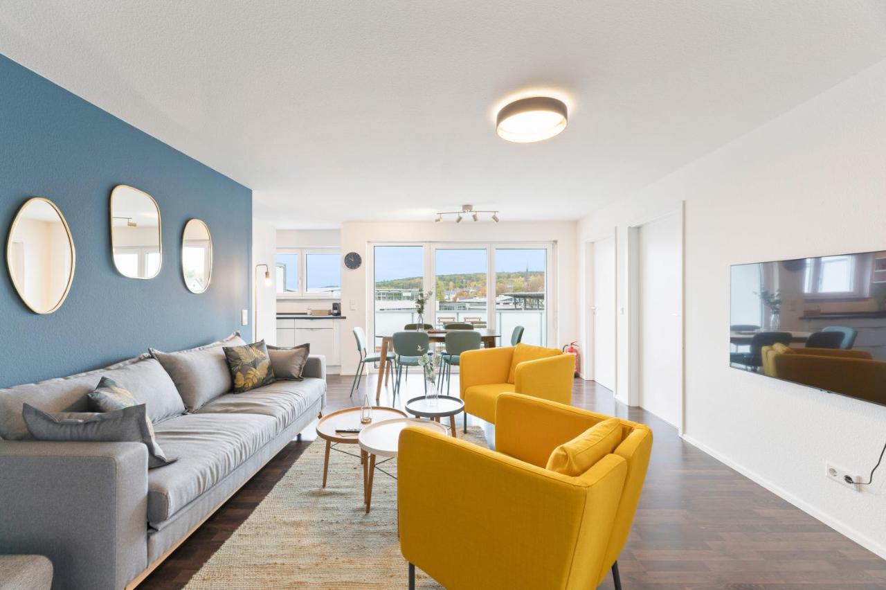 Design-Apartment - Kueche - Dachterrasse - Zentral Лайнфельден-Эхтердинген Экстерьер фото