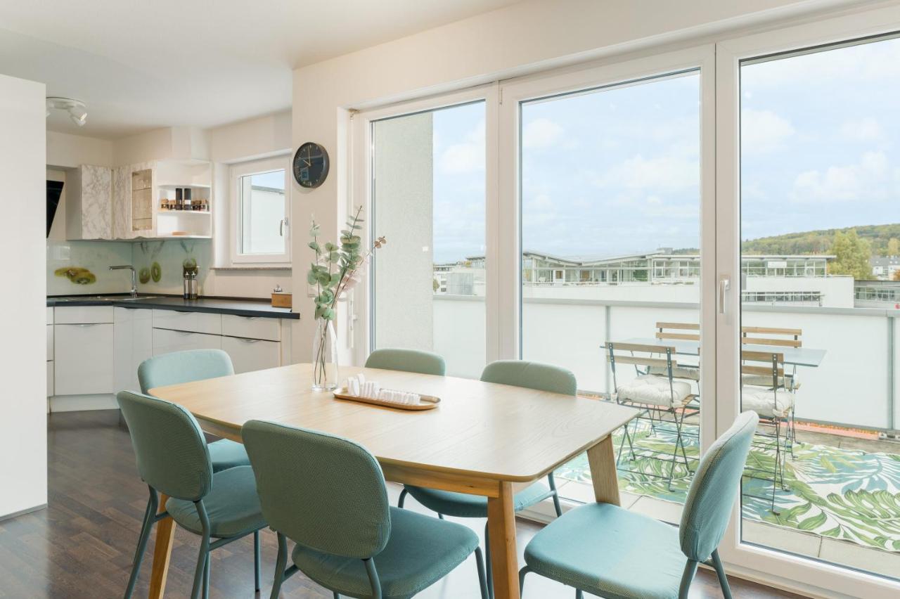 Design-Apartment - Kueche - Dachterrasse - Zentral Лайнфельден-Эхтердинген Экстерьер фото